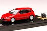 Honda Civic (EG6) SiR II / Milan Red w/Engine Display Model (Diecast Car)