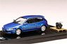 Honda Civic (EG6) SiR II / Captiva Blue Pearl w/Engine Display Model (Diecast Car)