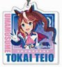 Acrylic Key Ring Uma Musume Pretty Derby 03 Tokai Teio AK (Anime Toy)