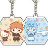 Acrylic Key Ring [Bleach x Sanrio characters] 01 ([Especially Illustrated]) (Set of 8) (Anime Toy)