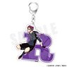Blue Lock Initial Acrylic Key Ring 06. Reo Mikage (Anime Toy)