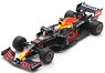 Red Bull Racing Honda RB16B No.33 Red Bull Racing Winner Abu Dhabi GP 2021 Max Verstappen World Champion Edition with No.1 Board and Pit Board / with Acrylic Cover (Diecast Car)
