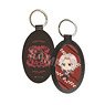 Katekyo Hitman Reborn! Guitto! Leather Key Ring 02 Hayato Gokudera (Anime Toy)