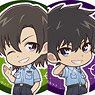 Detective Conan Petit Chara Collect Can Badge Vol.1 (Set of 16) (Anime Toy)