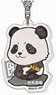 Acrylic Key Ring Jujutsu Kaisen Petit Zabu Series 06 Panda AK (Anime Toy)