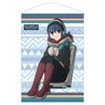 Laid-Back Camp (Ver. 2 Logo) [Especially Illustrated] Winter Camp Rin Shima B2 Tapestry (Anime Toy)