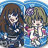[The Idolm@ster Cinderella Girls] PlayP Cool Leather Badge (Set of 10) (Anime Toy)