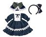 Picco P Rosetta Dress Set (Navy) (Fashion Doll)
