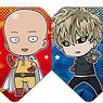 One-Punch Man Trading Prism Badge (Set of 7) (Anime Toy)