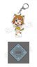 Assault Lily Bouquet Animarukko Half Acrylic Key Ring Tiger Fumi Futagawa (Anime Toy)