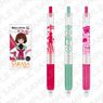 [Mawaru-Penguindrum] Sarasa Clip Color Ballpoint Pen Ringo Oginome (Set of 3) (Anime Toy)