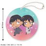 Detective Conan Acrylic Key Ring (Soap Bubble Series Takagi & Sato) (Anime Toy)
