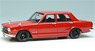 Nissan Skyline 2000 GT-R (PGC10) 1969 (RS Watanabe 8 spoke) Red (Diecast Car)