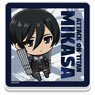 Attack on Titan Acrylic Coaster Vol.1 [Mikasa] (Anime Toy)