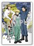 Tokyo Revengers Bike Maintenance 3 Pocket Clear File Baji & Chifuyu & Kazutora (Anime Toy)