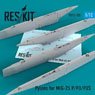 Pylons for MiG-25P/PD/PDS (for ICM) (Plastic model)
