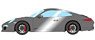 Porsche 911 (991) Carrera 4 GTS 2014 Agate Gray Metallic (Diecast Car)