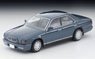 TLV-N265b 日産セドリック V30ツインカム グランツーリスモSV (グレイッシュブルー) 91年式 (ミニカー)