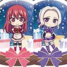 Acrylic Key Ring [Girlfriend, Girlfriend] 03 Christmas Ver. (Mini Chara) (Set of 5) (Anime Toy)