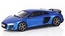 Audi 2021 R8 Blue (ミニカー)
