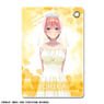 [The Quintessential Quintuplets the Movie] Leather Pass Case Bride Ver. Design 01 (Ichika Nakano) (Anime Toy)