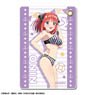 [The Quintessential Quintuplets the Movie] Leather Pass Case Swimwear Ver. Design 02 (Nino Nakano) (Anime Toy)