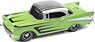 1957 Chevy Bel Air Lime (Custom) (Diecast Car)