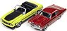 Class of 1972 2022 Release 1 Version A 1972 Ford Mustang Convertible + 1972 Chevy Chevelle SS (Diecast Car)