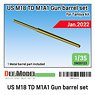 US M18 TD M1A1 Gun Barrel Set (for Tamiya Kit) (Plastic model)