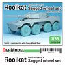南アフリカ陸軍ロイカット8輪装甲車用自重ホイールセット (トランペッター用) (プラモデル)