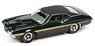 Trivial Pursuit 1972 1972 Ford Gran Torino Dark Green / Yellow Stripe (Diecast Car)