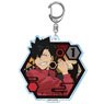 Haikyu!! Kirie Series Acrylic Key Ring Vol.2 Tetsuro Kuroo (Anime Toy)