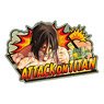 Attack on Titan Travel Sticker 8. Eren Titan (Anime Toy)