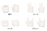 Piccodo Series PIC-H001PW Replacement Hand Set A Pure Whitey (Fashion Doll)
