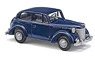 (HO) Opel Olympia 1938 Blue (Opel Olympia Dunkelblau) (Model Train)