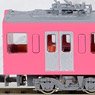 Seibu Series 9000 (9101 Formation, Pink) Additional Six Middle Car Set (without Motor) (Add-on 6-Car Set) (Pre-colored Completed) (Model Train)