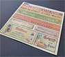 Shop / Business Signs on Real Wood - Germany Set 1 (Plastic model)