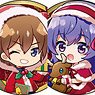 Can Badge [Higurashi When They Cry: Sotsu] 08 Christmas Ver. (Mini Chara) (Set of 8) (Anime Toy)