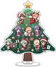 Chara Acrylic Figure [Higurashi When They Cry: Sotsu] 07 Christmas Tree Design (Mini Chara) (Anime Toy)