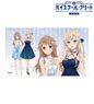 High School Fleet the Movie [Especially Illustrated] Kouko Nosa & Wilhelmina Party Dress Ver. Play Mat (Card Supplies)