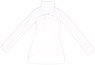 AZO2 Turtleneck Knit Dress (White) (Fashion Doll)