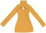 AZO2 Turtleneck Knit Dress (Yellow) (Fashion Doll)