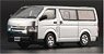 Toyota 2015 Hiace KDH200V Silver (LHD) (Diecast Car)