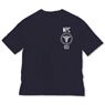 Psycho-Pass 3 WPC Big Silhouette T-Shirt Navy XL (Anime Toy)