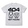 ポプテピピック 404 Tシャツ WHITE S (キャラクターグッズ)