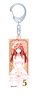 The Quintessential Quintuplets the Movie Acrylic Key Ring Itsuki Wedding Dress (Anime Toy)