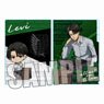 Clear File w/3 Pockets Workwear Ver. Attack on Titan Levi (Anime Toy)