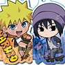 Trading Acrylic Key Ring Skater Ver. (Deformed) Naruto: Shippuden (Set of 7) (Anime Toy)