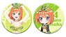 The Quintessential Quintuplets the Movie Can Badge Set Yotsuba Swimwear (Anime Toy)
