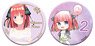 The Quintessential Quintuplets the Movie Can Badge Set Nino Wedding Dress (Anime Toy)